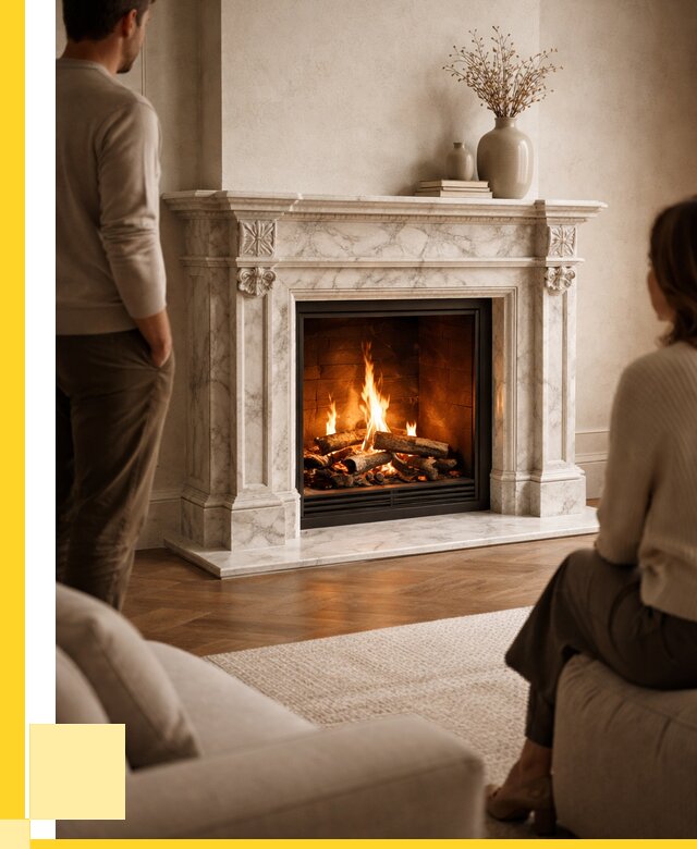 Мраморные камины под ключ в Уссурийске от 257750 р. | ЭриданСср