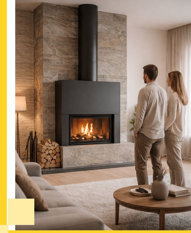 Закрытые камины под ключ в Уссурийске от 123720 р., ЭриданСср