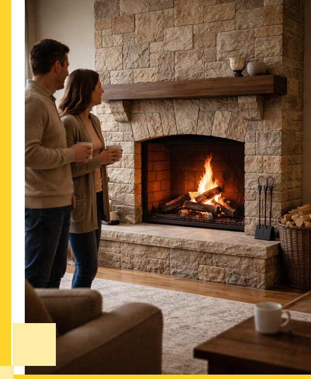 Каменные камины на заказ в Уссурийске от 185580 р. | ЭриданСср