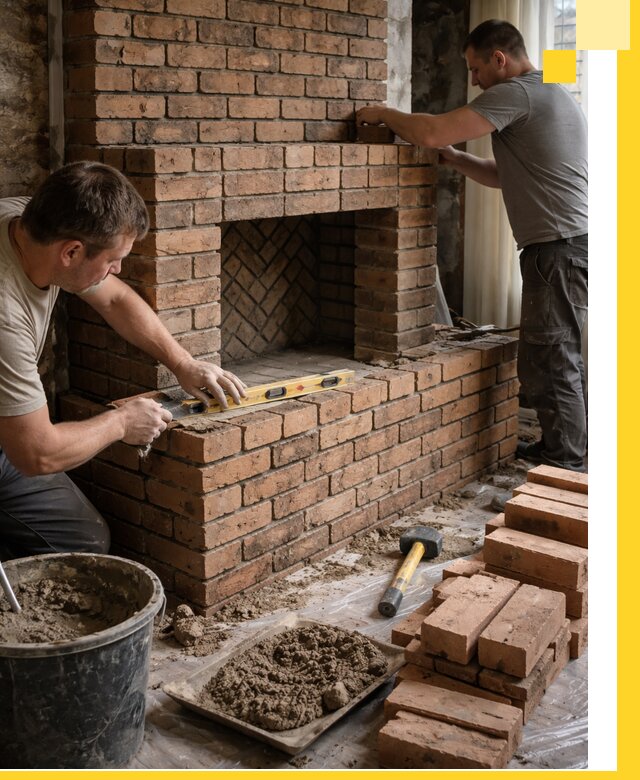 Изготовление и установка кирпичных каминов в Уссурийске