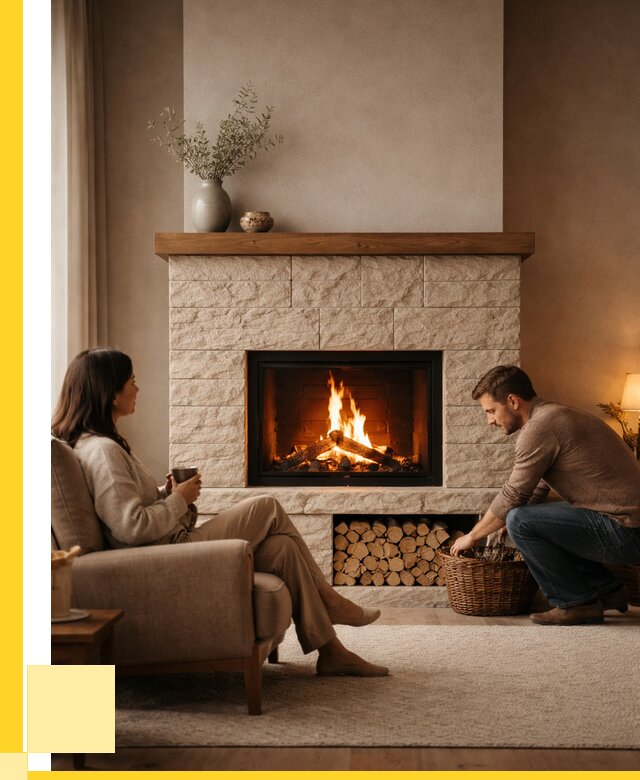 Камины для дома в Уссурийске под ключ от 154650 р. | ЭриданСср