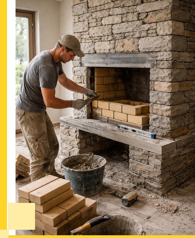 Кладка каминов и камина в Уссурийске от 25775 р. ЭриданСср