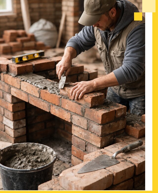 Кладка каминов под ключ в Уссурийске профессиональная отделка и монтаж