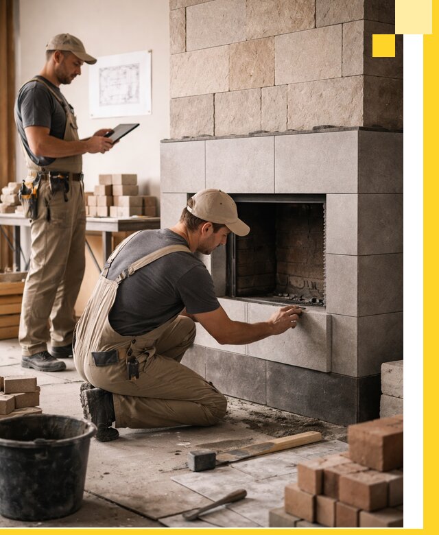 Индивидуальные проекты каминов и каминных систем в Уссурийске