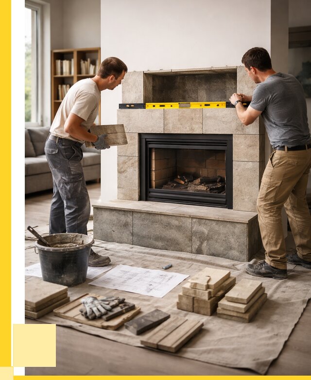 Монтаж каминов и установка в Уссурийске от 46395 р. | ЭриданСср