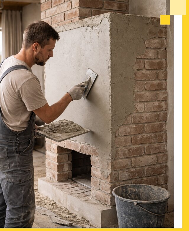 Отделка печей и облицовка каминов в Уссурийске под ключ