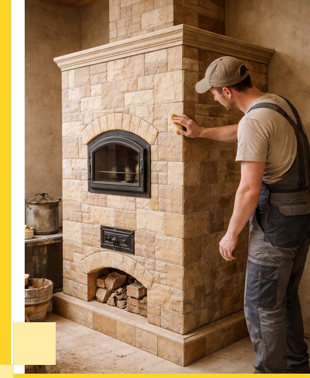 Облицовка печей в Уссурийске от 4640 р. под ключ | ЭриданСср