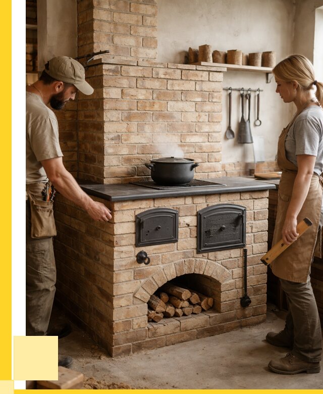 Варочно отопительные печи в Уссурийске от 92790 р. | ЭриданСср