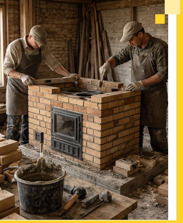 Изготовление и установка варочных печей под ключ в Уссурийске