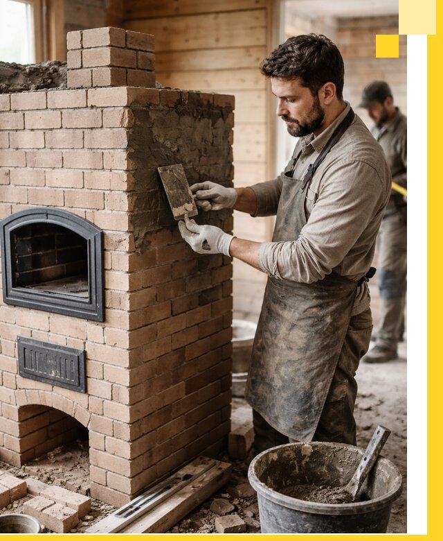 Изготовление и установка печей-шведок под ключ в Уссурийске