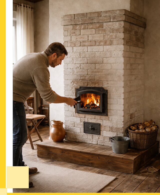 Печь голландка из кирпича в Уссурийске от 87635 р. | ЭриданСср