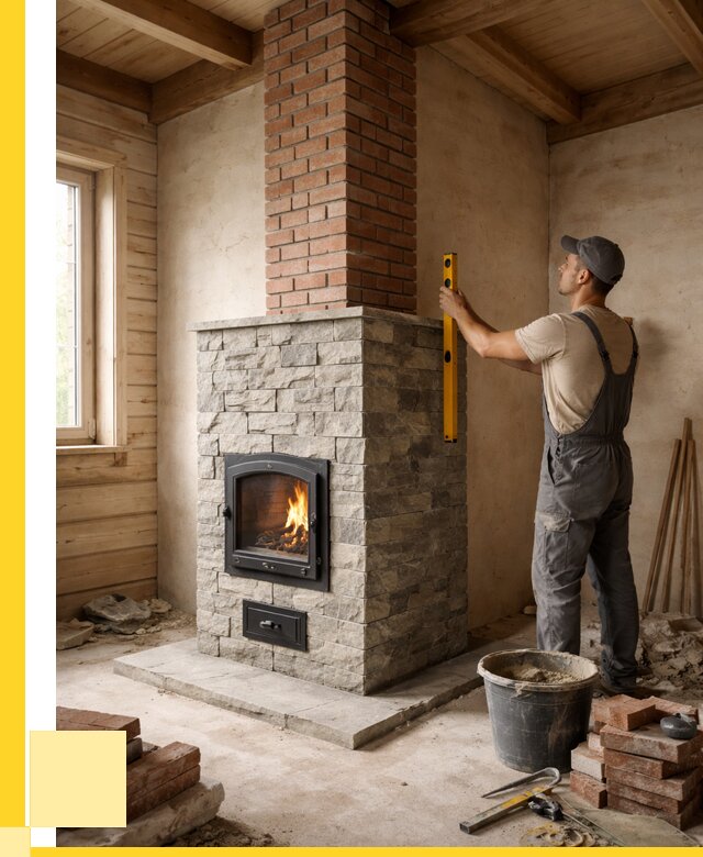 Печи и дымоходы под ключ в Уссурийске от 46395 р., ЭриданСср