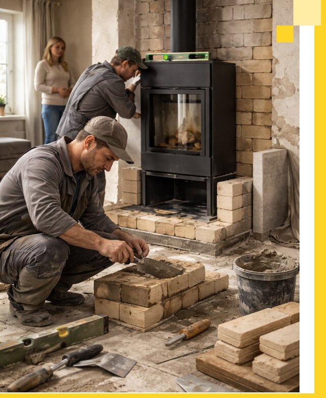 Печи и камины под ключ: проект, установка в Уссурийске