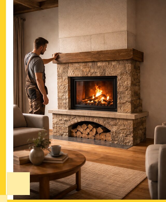 Печи камины для дома под ключ в Уссурийске от 56705 р. | ЭриданСср