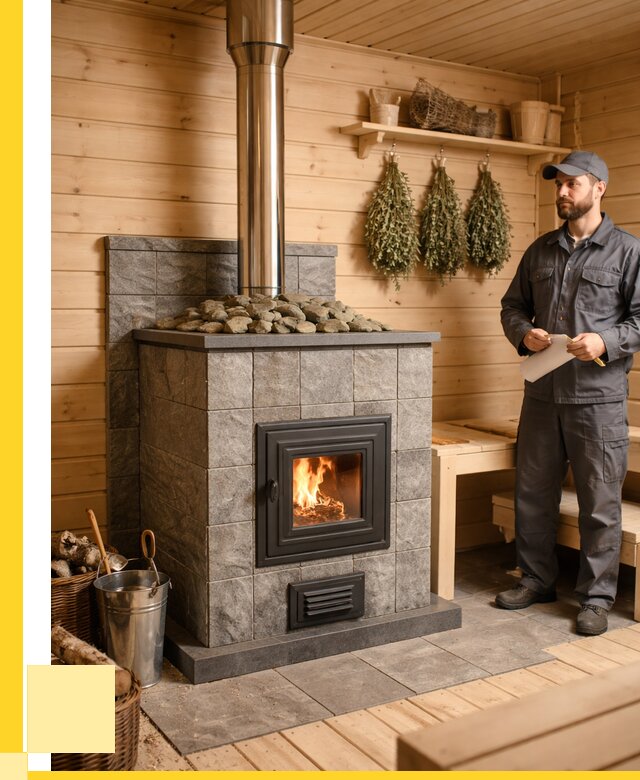 Печи для бани под ключ в Уссурийске от 123720 р. | ЭриданСср