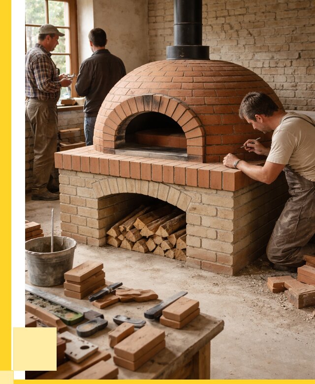 Помпейская печь дровяная для пиццы в Уссурийске | ЭриданСср от 206200 р.