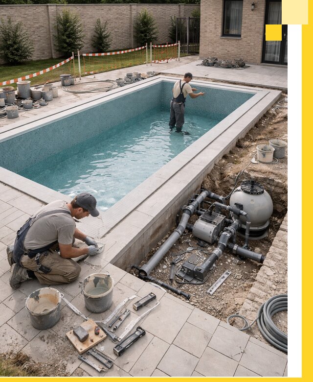 Строительство бассейнов под ключ в Уссурийске: проекты и монтаж