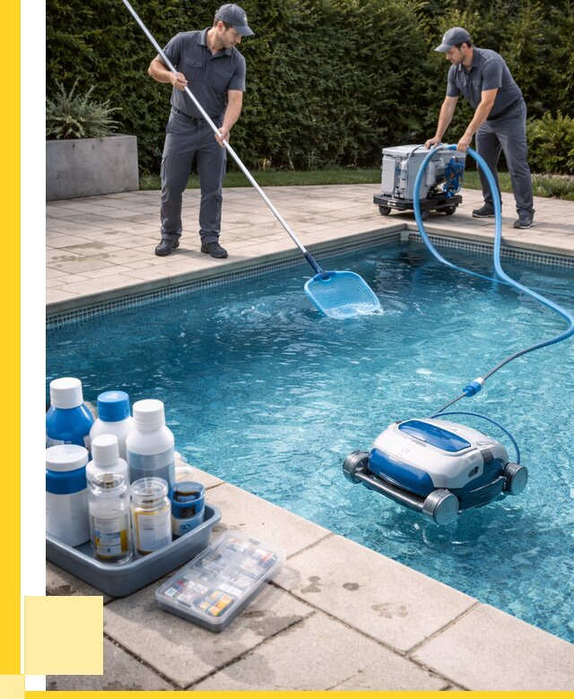 Чистка бассейнов в Уссурийске роботами, от 4640 р. | ЭриданСср