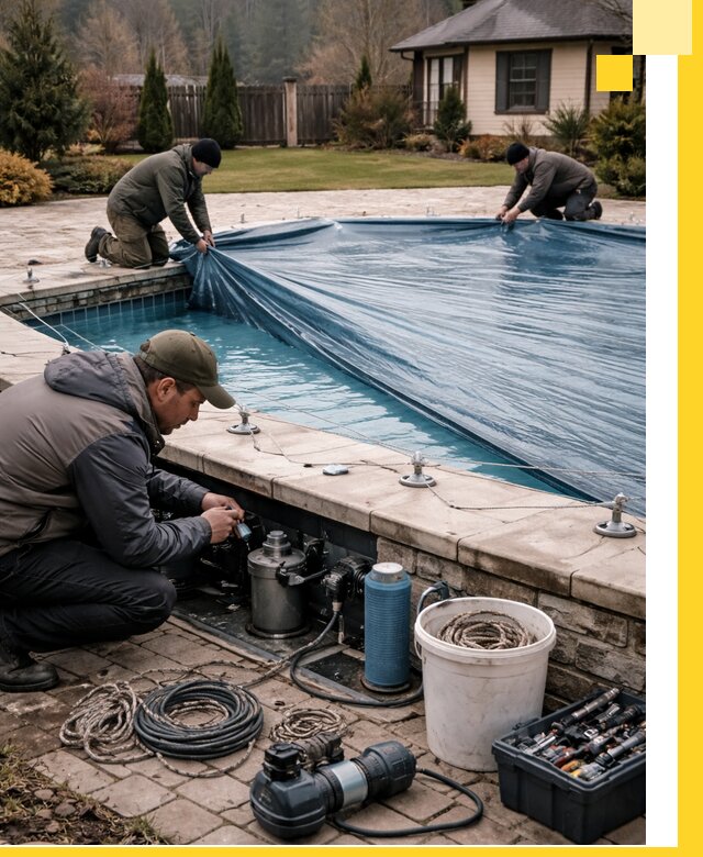 Консервация бассейнов в Уссурийске: подготовка к длительному хранению