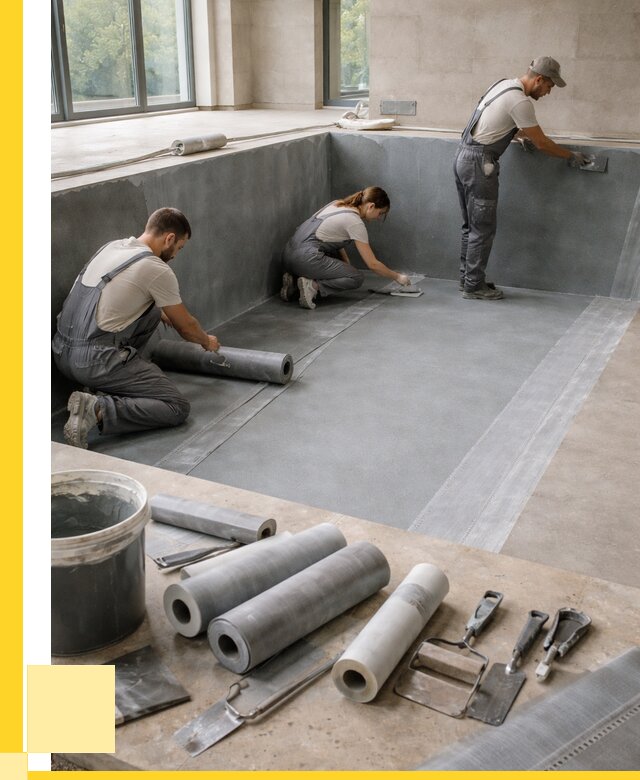 Гидроизоляция бассейнов в Уссурийске от 2062 р., ЭриданСср