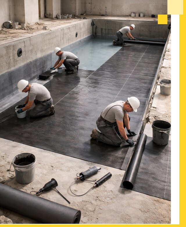 Профессиональная гидроизоляция бассейнов и чаш в Уссурийске под ключ