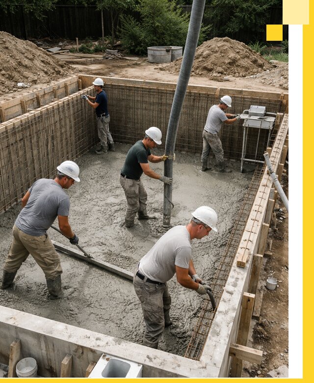 Строительство бетонных бассейнов под ключ в Уссурийске