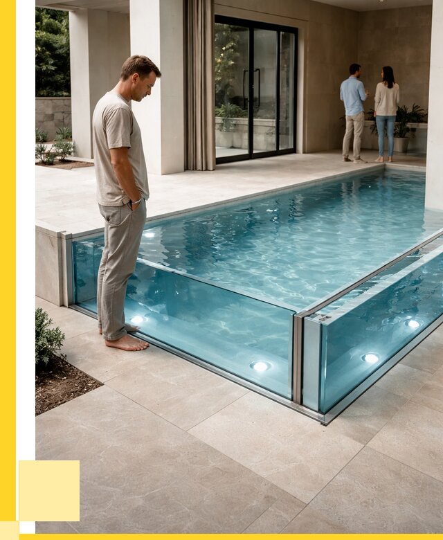 Стеклянные бассейны в Уссурийске от 1237200 р. | ЭриданСср — мозаика