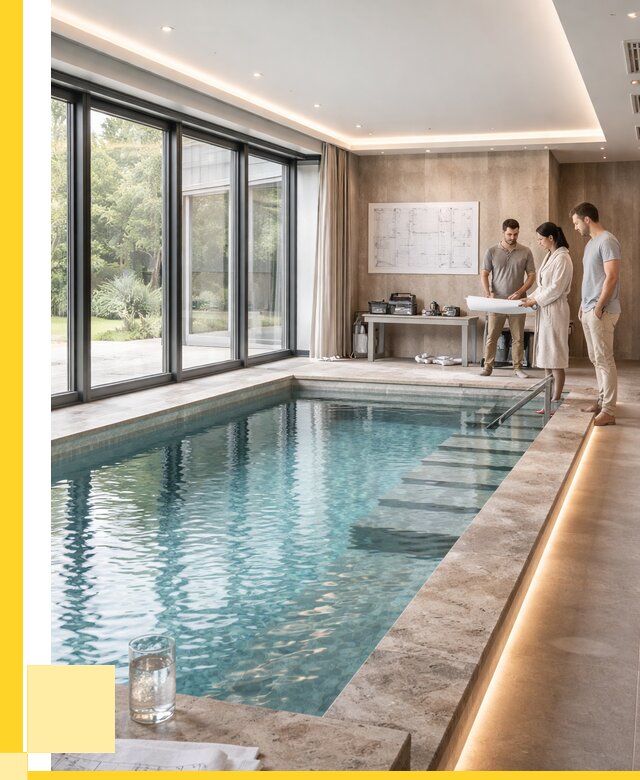 Закрытые бассейны под ключ в Уссурийске от 2577500 р. | ЭриданСср