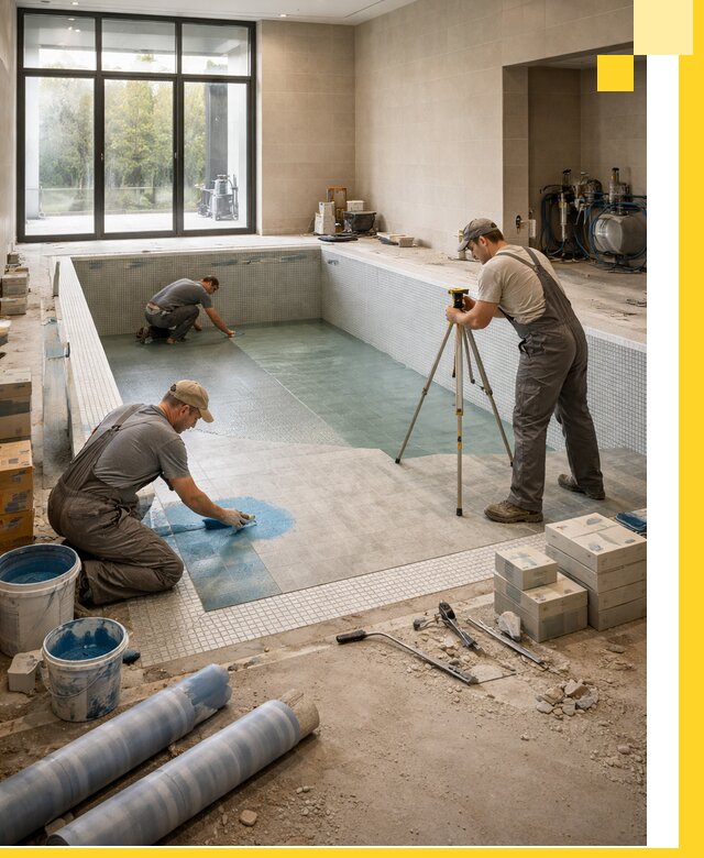 Проект и строительство закрытых бассейнов в Уссурийске под ключ