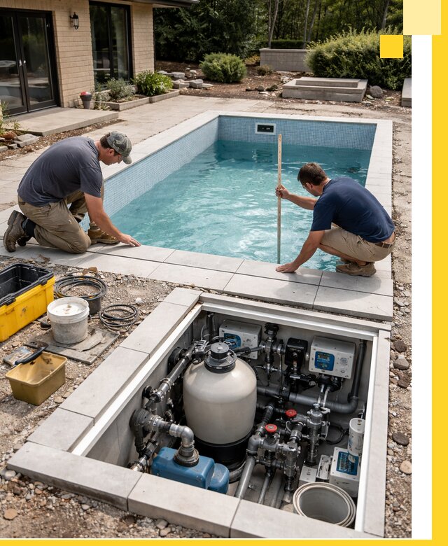 Строительство качественных домашних бассейнов под ключ в Уссурийске