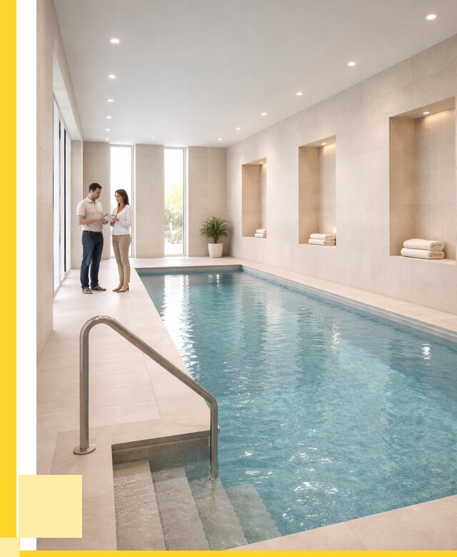 Бассейны в помещении под ключ в Уссурийске от 1546500 р. | ЭриданСср