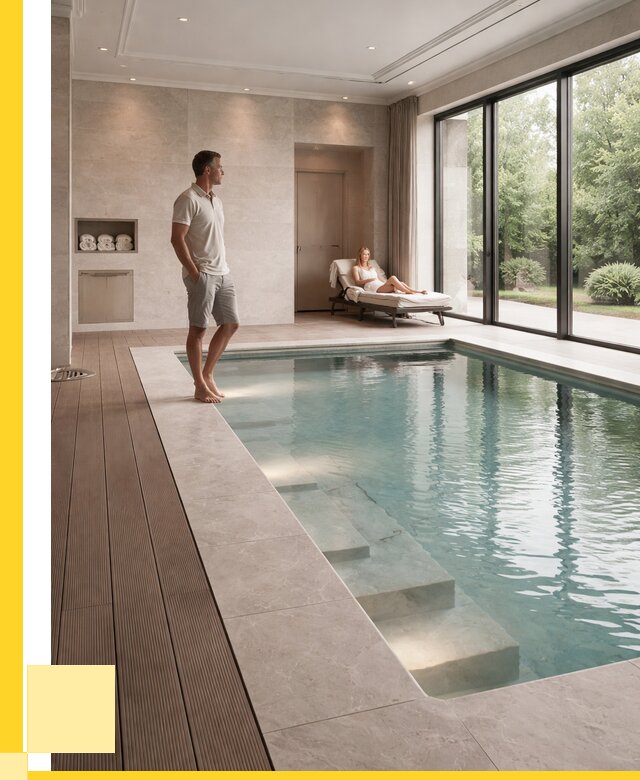 Бассейны в коттедже под ключ в Уссурийске от 1237200 р. | ЭриданСср