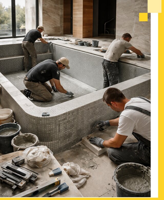 Строительство и установка СПА бассейнов под ключ в Уссурийске