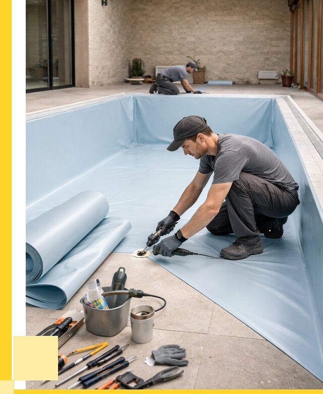 Пленка ПВХ для бассейнов в Уссурийске от 2578 р. | ЭриданСср