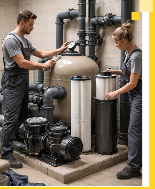 Фильтры и системы фильтрации для бассейнов в Уссурийске