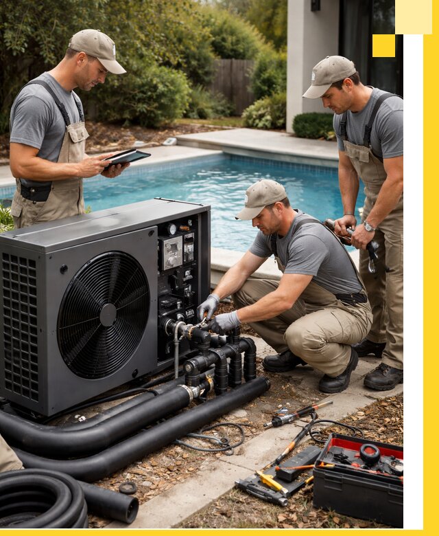 Проектирование и установка тепловых насосов для бассейнов в Уссурийске