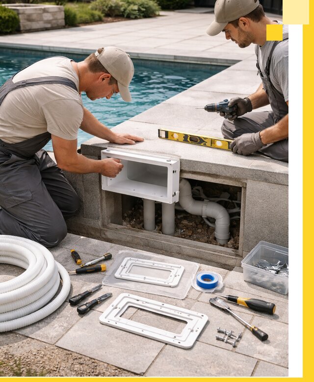 Поставка и установка скиммеров для бассейнов в Уссурийске