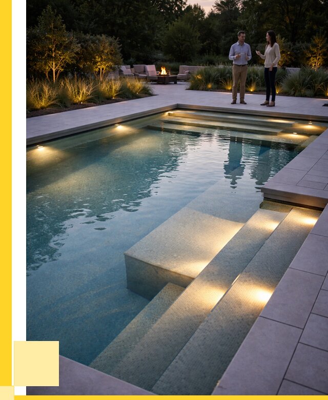 Освещение бассейнов в Уссурийске под ключ от 25775 р. | ЭриданСср