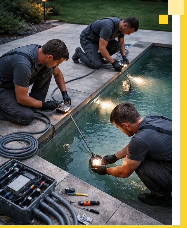 Профессиональное освещение бассейнов в Уссурийске: дизайн и монтаж