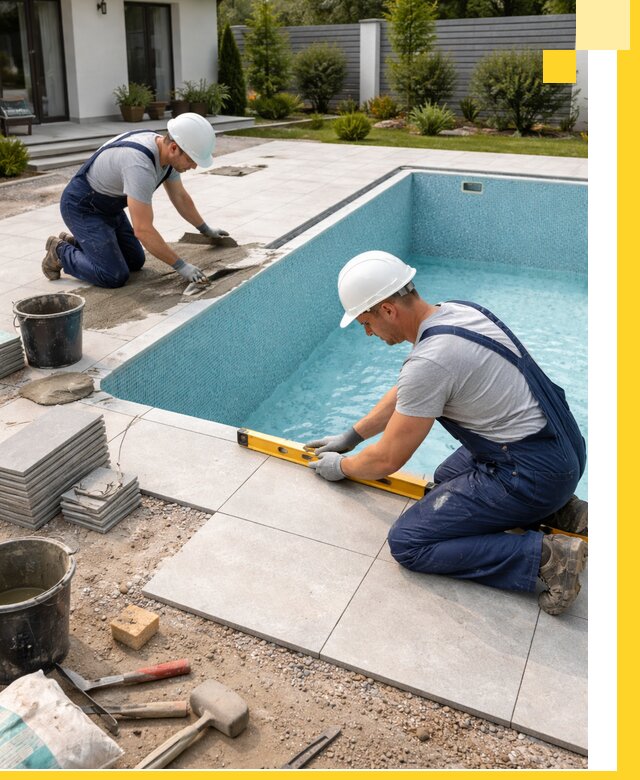 Строительство и монтаж плавательных бассейнов под ключ в Уссурийске