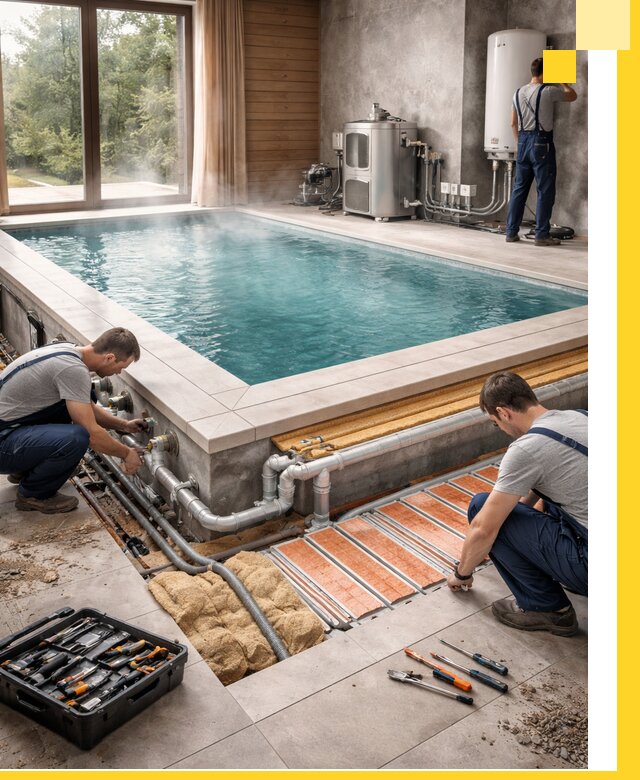 Проектирование и строительство тёплых бассейнов в Уссурийске