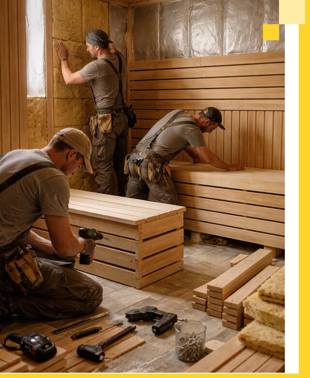 Профессиональное строительство саун под ключ в Уссурийске