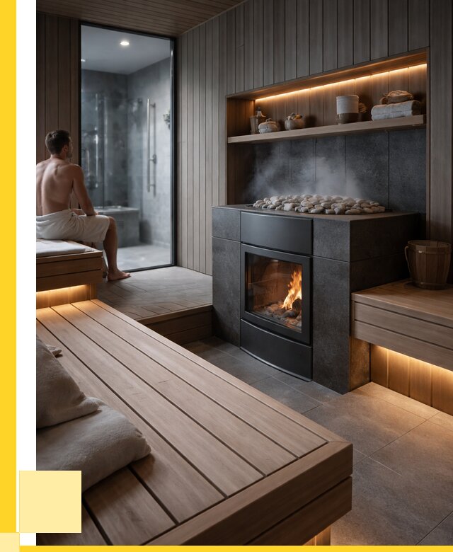 Проект сауны в частном доме в Уссурийске от 36085 р. | ЭриданСср