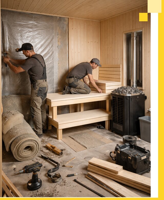 Проекты саун под ключ в Уссурийске дизайн и строительство