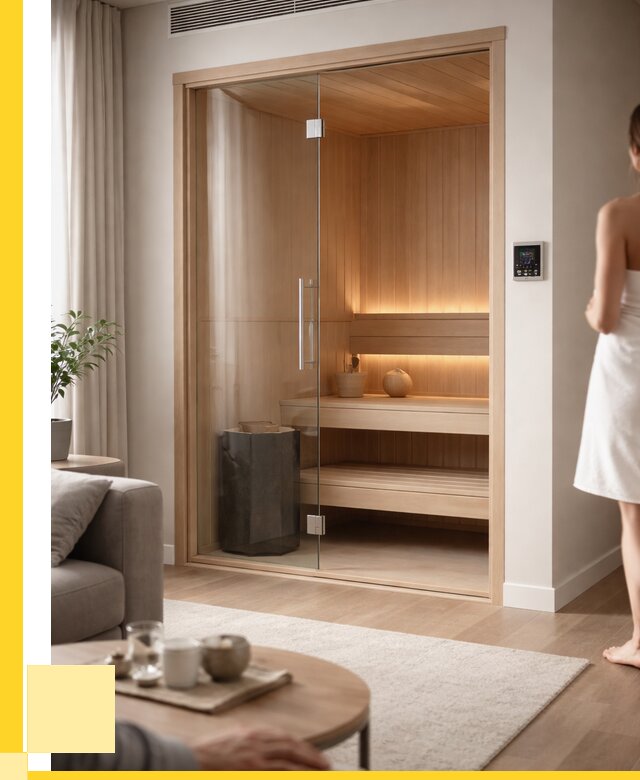 Сауна в квартире под ключ в Уссурийске от 123720 р. ЭриданСср