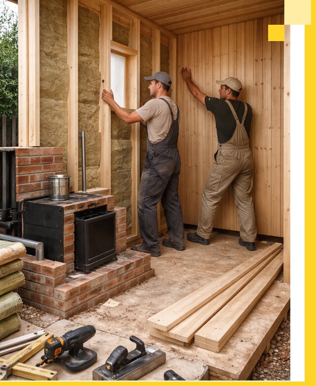 Строительство и установка дачных саун под ключ в Уссурийске