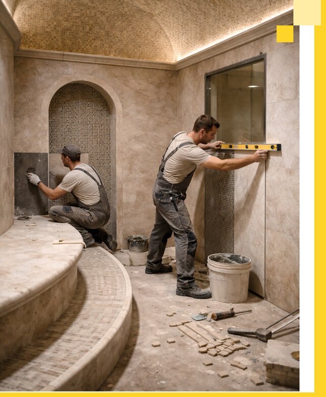 Проектирование и строительство саун с хамамом под ключ в Уссурийске