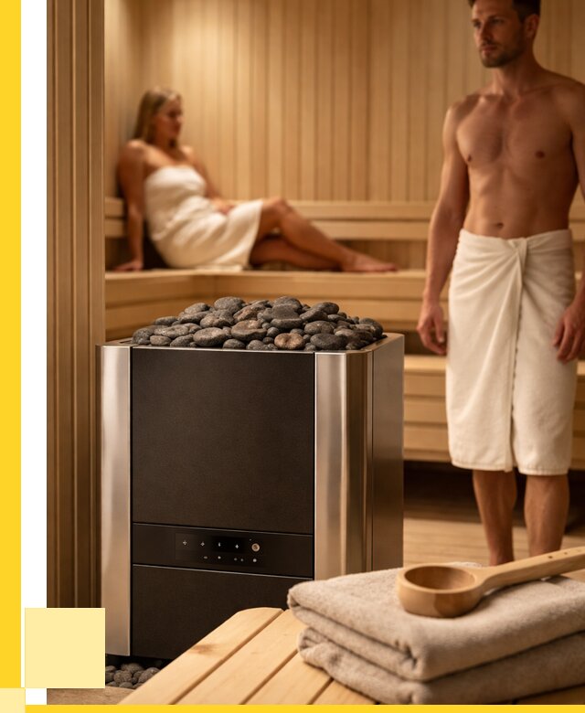 Электрокаменки для саун под ключ в Уссурийске от 18558 р. | ЭриданСср