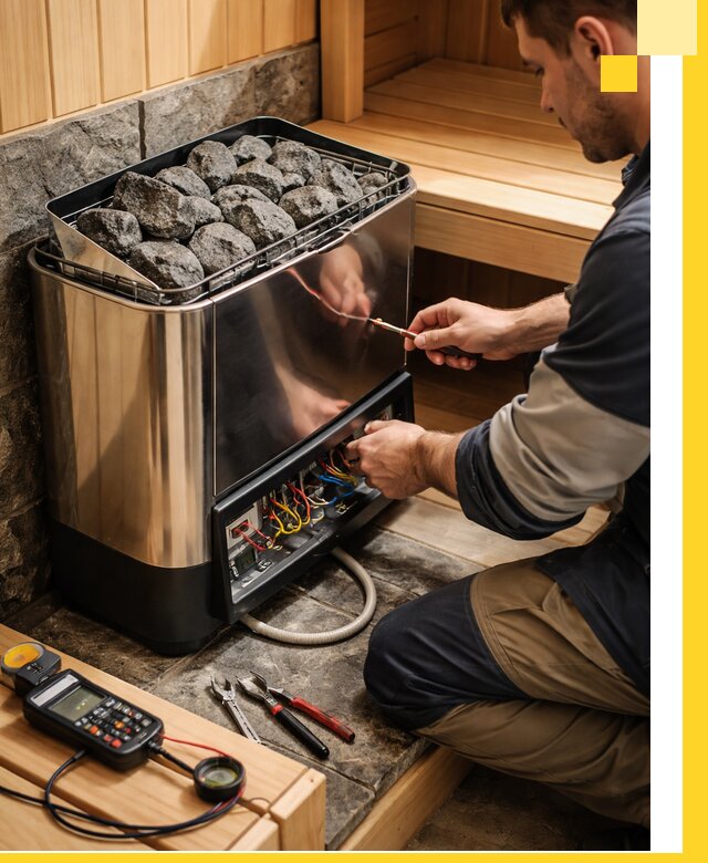 Продажа и установка электрокаменок для саун в Уссурийске