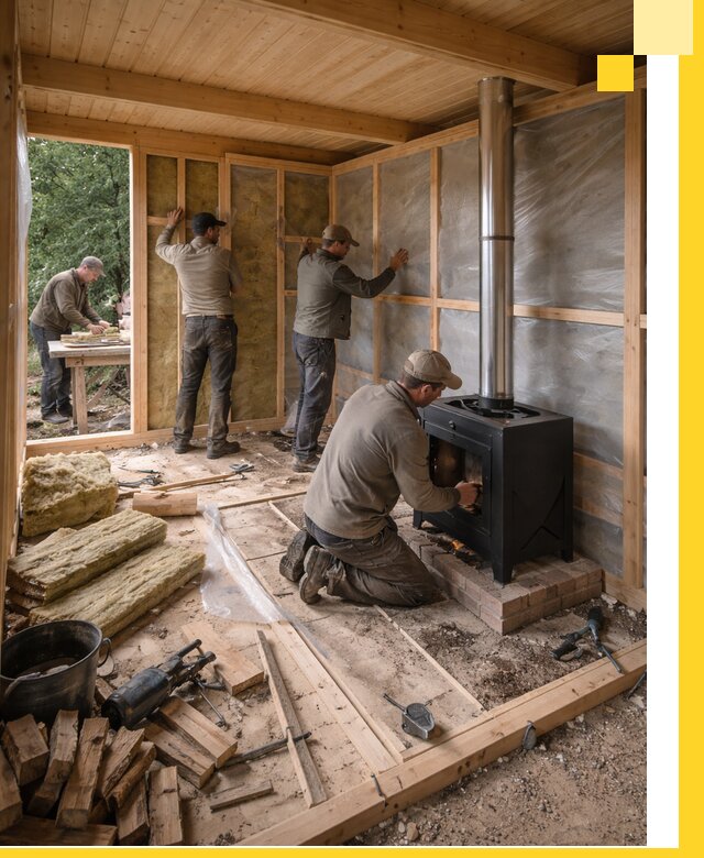 Профессиональный монтаж бань под ключ в Уссурийске для дома